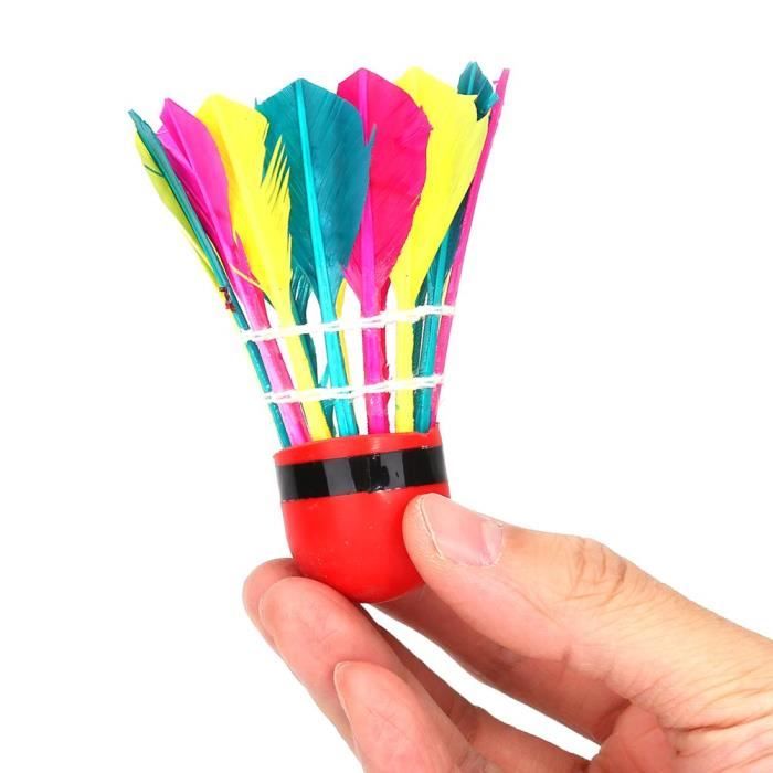 Balle De Badminton Best Sport Speed - Lot De 5 Balles Mixtes Adultes Multicolores, Vol Jusqu'à 25m