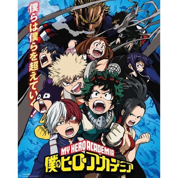 My Hero Academia Saison 2 Episode 9 Streaming Vf MY HERO ACADEMIA - Saison 2 - 40x50cm - AFFICHE-POSTER - Envoi Roulé