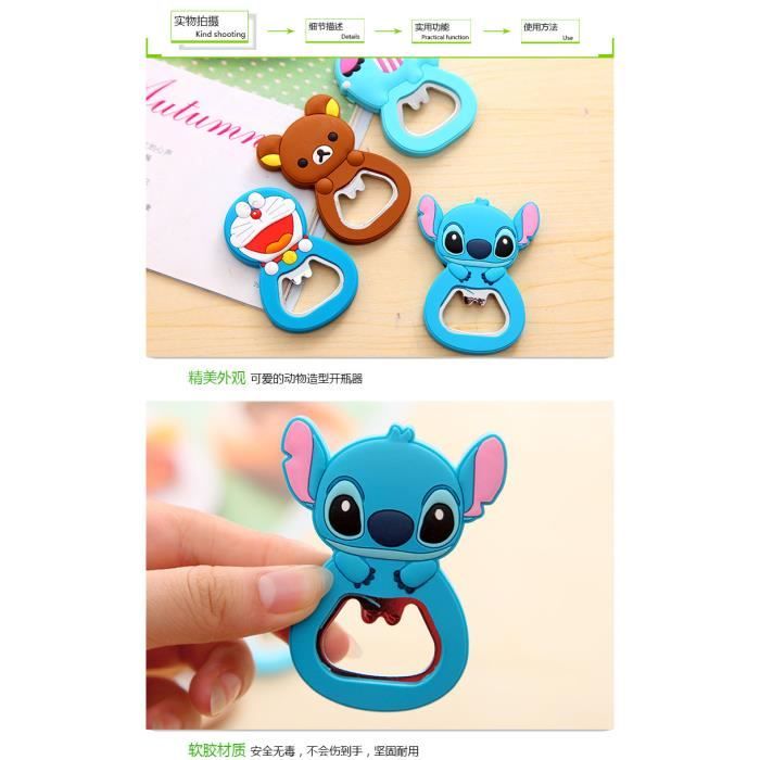 Aimants Pour Refrigerateur Dessin Anime Animaux Stitch Kawaii