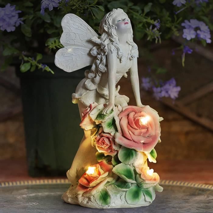 Statue De Jardin D'ange, Cadeau De Pendaison De Crémaillère