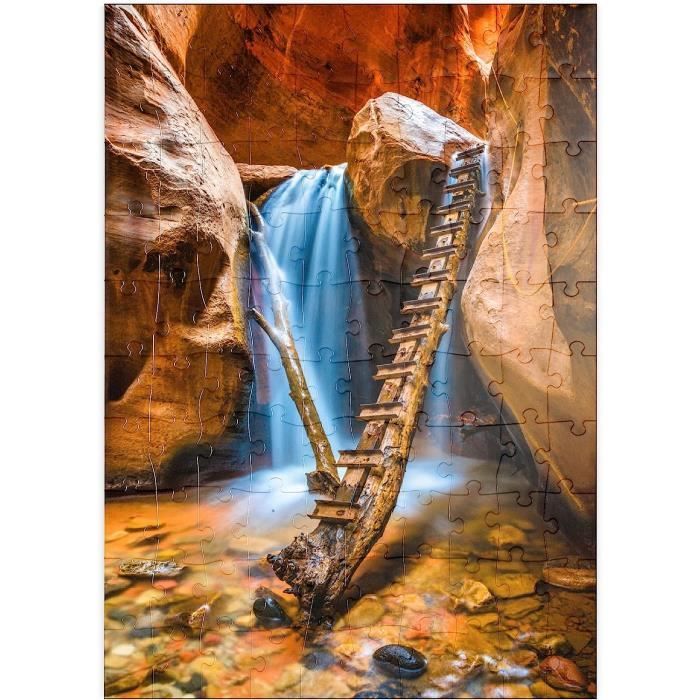 MyPuzzle Cinque Terre – Affiche Vintage Anderson Design – Puzzle Premium 1000 Pièces – Made In Germany – Dès 14 Ans