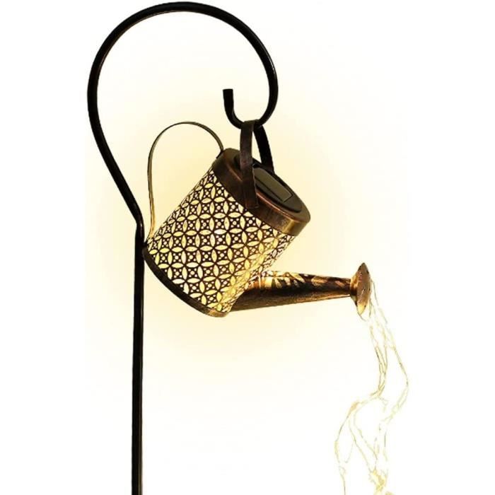 ZKLILI Arrosoir Solaire Lumineux - Cascade De Lumières LED Jardin, Décoration Extérieure Romantique