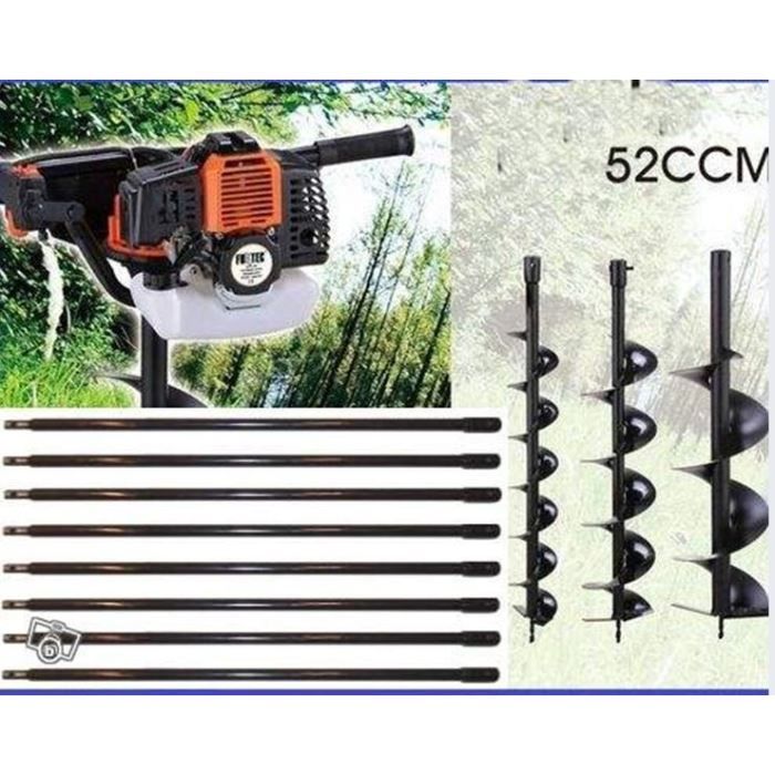 Kit Forage Tariere 3 Meches 10 M Rallonges Achat Vente Foreuse Tariere Kit Forage Tariere 3 Mech Cdiscount