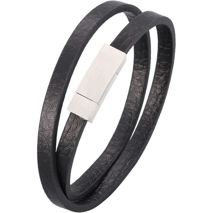 Bracelet Jonc Argent Bracelet Deloche Acier Inoxydable Bracelet