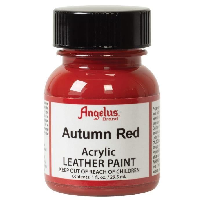 Angelus cuir peinture 1 Oz Automne Rouge La cave Cdiscount