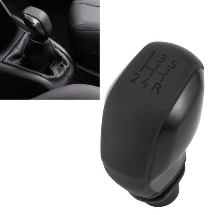 Pommeau De Levier De Vitesse ABS Noir - Compatible Peugeot 208/308/508, Citroën C2/C3/C5, Etc.