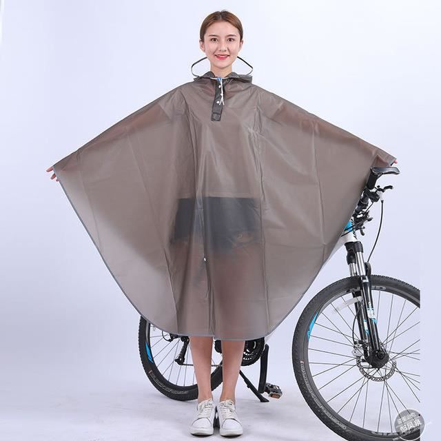 Meilleur Poncho Pour Vélo Poncho Pluie Vélo Imperméable - Cape Compacte Avec Bandes Réfléchissantes - Unisexe Pour Cyclisme Et VAE Meilleur Poncho De Pluie Vélo