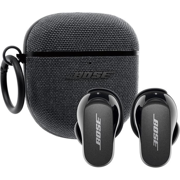 Bose Ensemble QuietComfort Earbuds II et etui en Tissu sans Fil Noir Cdiscount TV Son Photo