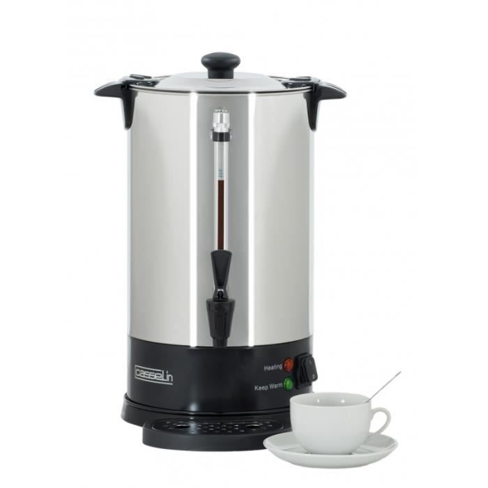 Percolateur à Café Professionnel - CASSELIN - 60 tasses - Filtre inox permanent - 8.8 litres Percolateur à Café Professionnel - CASSELIN - 60 tasses - Filtre inox permanent - 8.8 litres