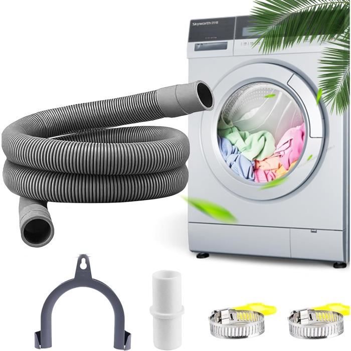 Tuyau Vidange Climatiseur Portable Et Machine à Laver - Kit Flexible Avec Raccords