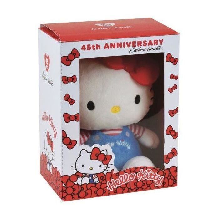 Hello Kitty Peluche Anniversaire Pour Enfants 17 Cm Achat Vente Peluche Cdiscount