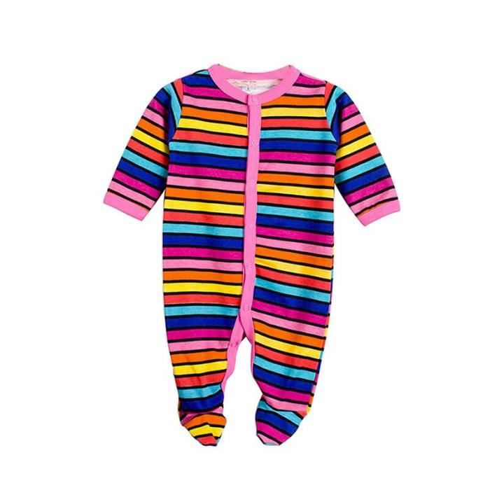 Barrageon Grenouillère Bébé 1-8 Ans – Pyjama Doux En Flanelle Chaud, Combinaison Bébé Unisexe Garçon Fille – Bleu – Taille 80 (70-80 Cm)