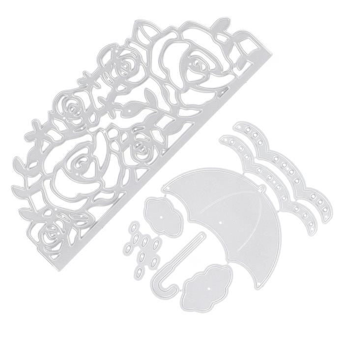 SNOWZAN Matrice De Découpe En Forme D'étoile En Métal Pour Scrapbooking Et Décoration