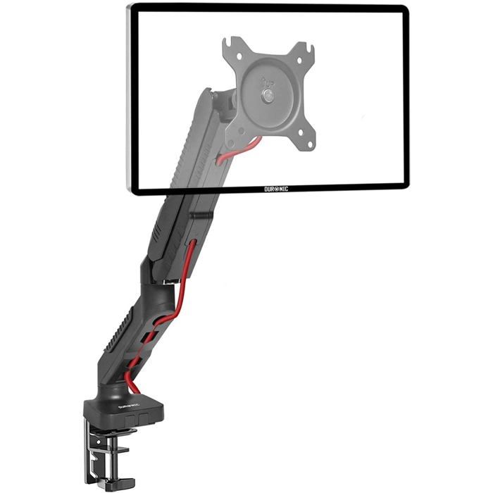 Duronic DMDC5X1 Support de Bureau à gaz pour écran d’ordinateur LCD / LED – Rotatif / Inclinable
