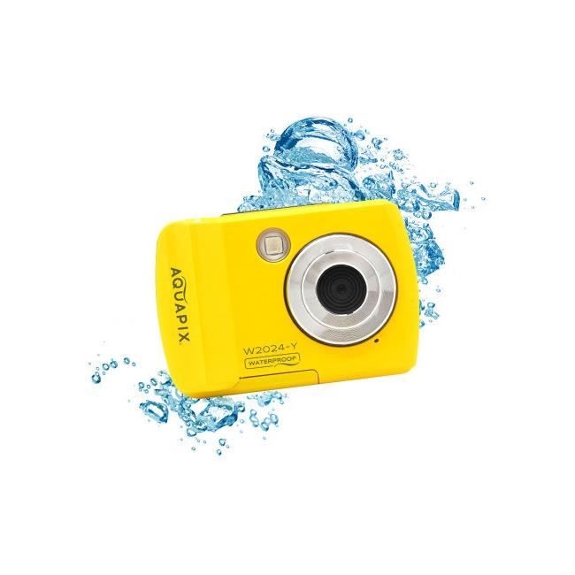 Appareil photo numérique sous-marin EASYPIX W2024 "Splash" jaune HD 9,2 cm