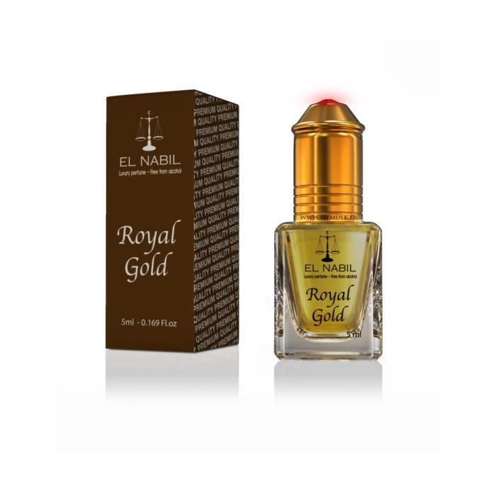 Pack de 12 EL NABIL 5ml Royal Gold 100% huile