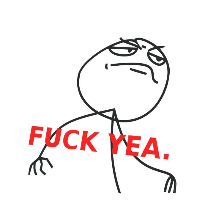 yeah meme face
