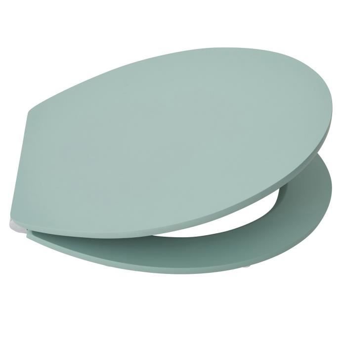 abattant wc gomme mdf bois compresse sauge 45x38cm 45 x 38 x 4 cm cdiscount bricolage