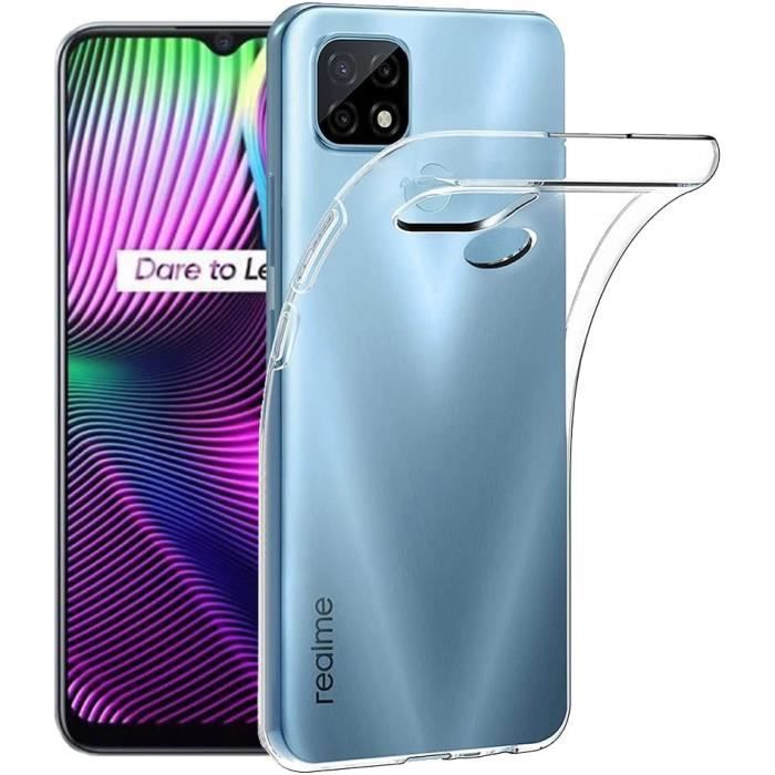 Realme 7 Pro Coque Coque Arrière Transparente Gel Souple Solide Pour REALME 7 PRO 4g Novago Etui Realme 7