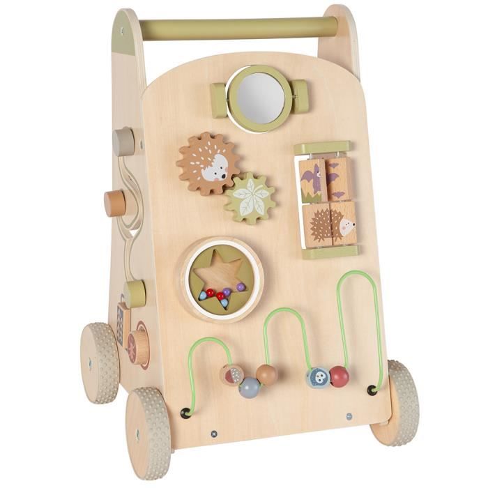 Howa Trotteur bebe en bois Chariot de marche Activity Walker little woods 6026 Cdiscount Puericulture Eveil bebe