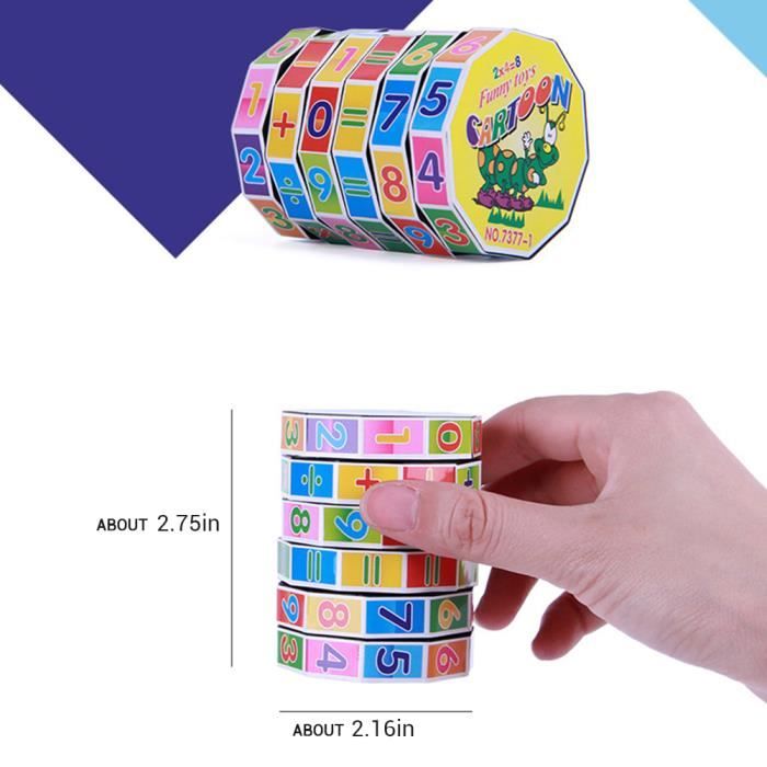 Lot De 4 Puzzles Coulissants Numériques – Jeu De Réflexion Classique – Idéal Pour Voyages Et Calendriers De L’Avent – Dès 4 Ans