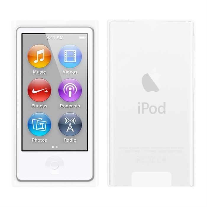 custodia silicone per mp3 ipod nano a/mpc-n4sw quarta generazione