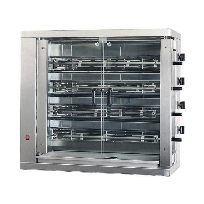 RÔTISSOIRES À ÉLECTRIQUE 4 PANIERS   - 7472.0040 - COMBISTEEL