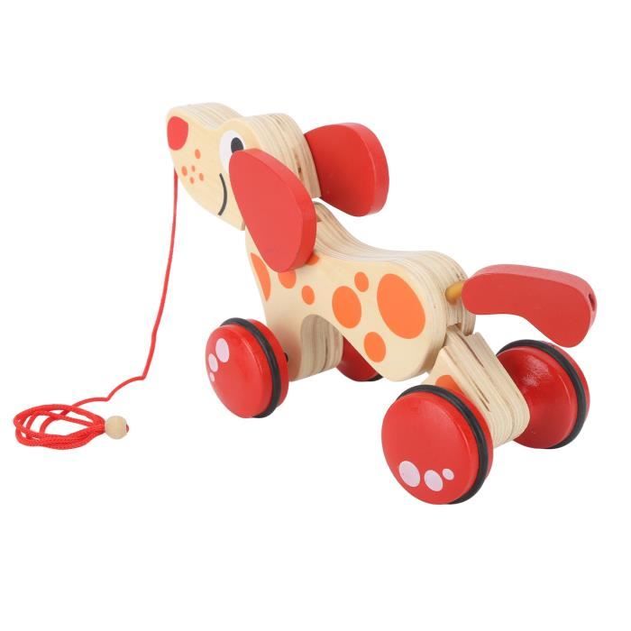 Jouet En Bois à Tirer / Promener - Animal Pour Enfant 3-4 Ans - Jouet à Tracter Vintage