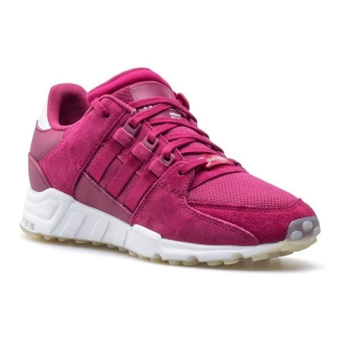 Chaussures Adidas Eqt Support RF W Bordeaux Rouge Adulte Femme Running Route Bordeaux Cdiscount Sport