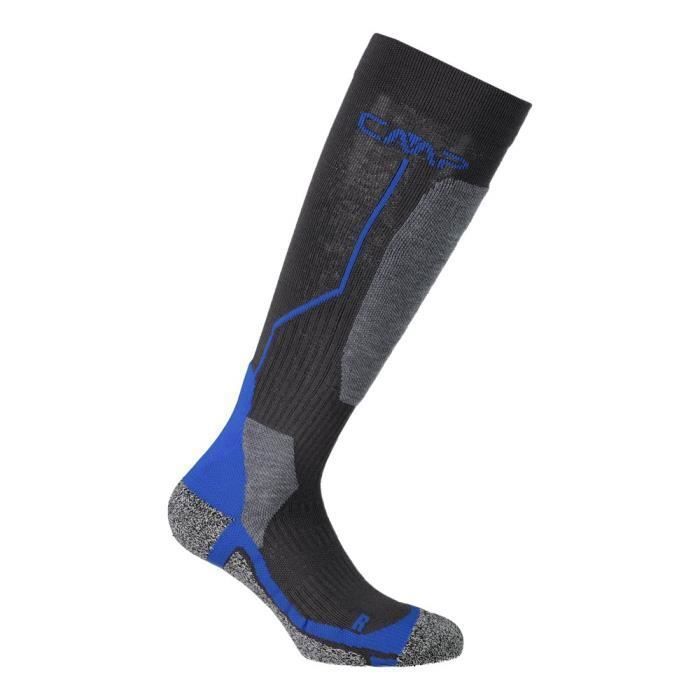 Chaussettes de Ski en Laine - CMP - 3i49377 - Titanio Royal - Bleu - Mixte Chaussettes de Ski en Laine - CMP - 3i49377 - Titanio Royal - Bleu - Mixte
