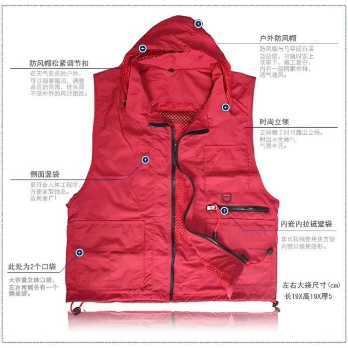 Gilet De Pêche Vintage Arapaho Trading Company – Taille L, 34 Poches, Gris, Pour Photographe Ou Pêcheur