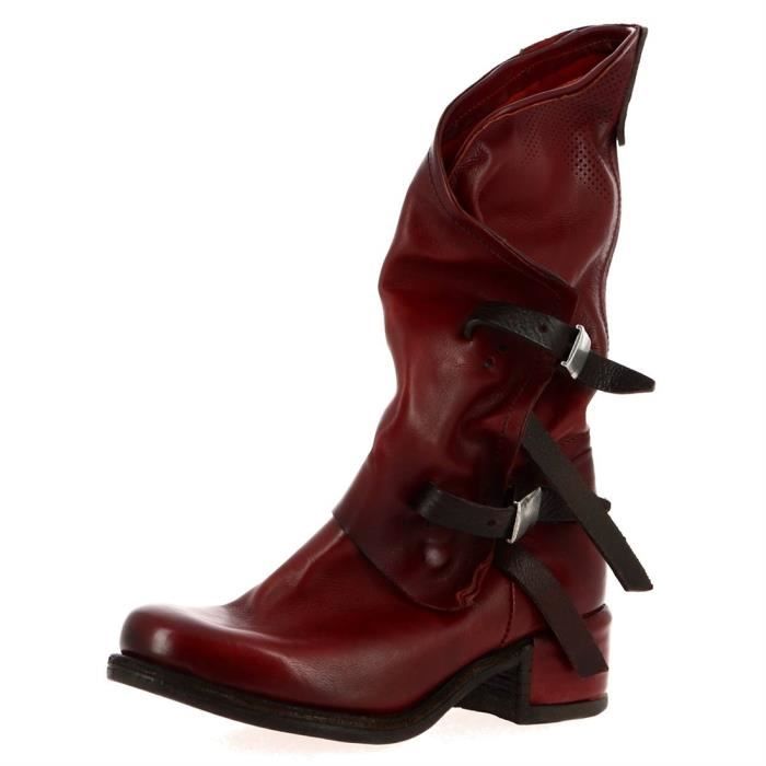 fair I think I'm sick zoom Bottines / boots 254309 femme as98 545309 Rouge - Cdiscount Chaussures