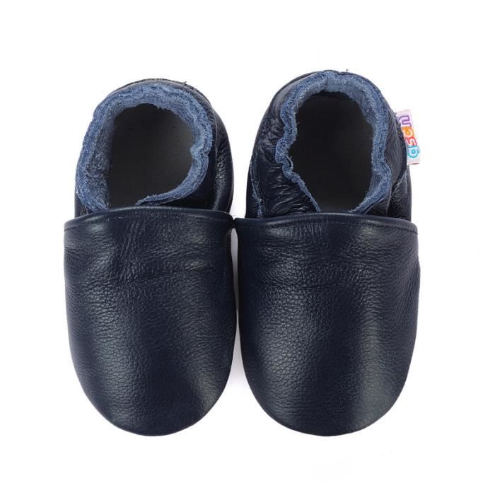 Chausson Cuir Souple Bebe Fille Cdiscount