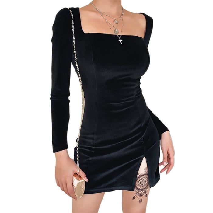 Robe noire hiver 2020 outlet