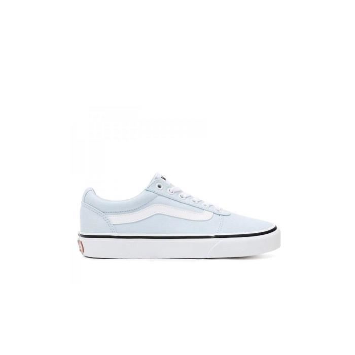 Baskets VANS Ward Bleu Femme Adulte Lacets Textile Bleu