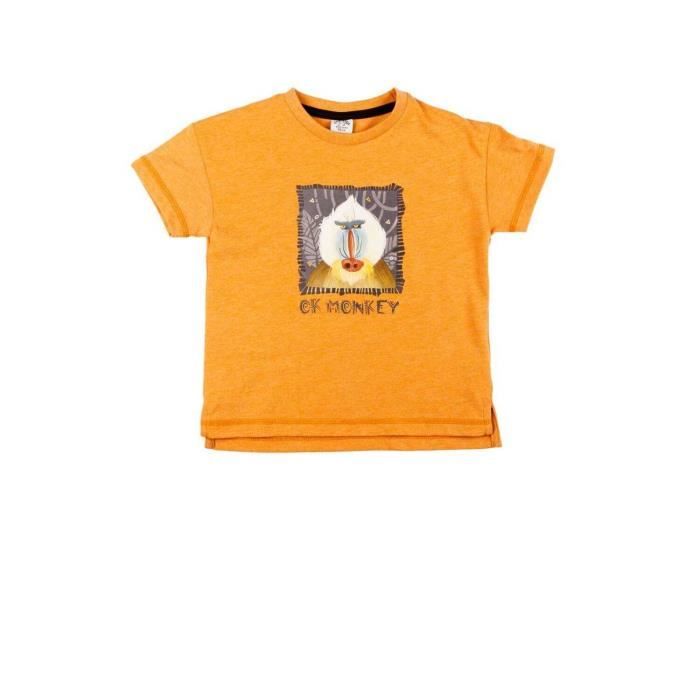 Charanga Catones T-Shirt Bambini E Ragazzi Colore Mostazza – 100% Cotone – Taglie Da 2 A 14 Anni