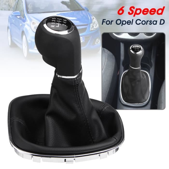 T4W 6Vitesse Pommeau et Soufflet Levier de Vitesse Pour Opel Corsa D 009140093 Cdiscount Auto