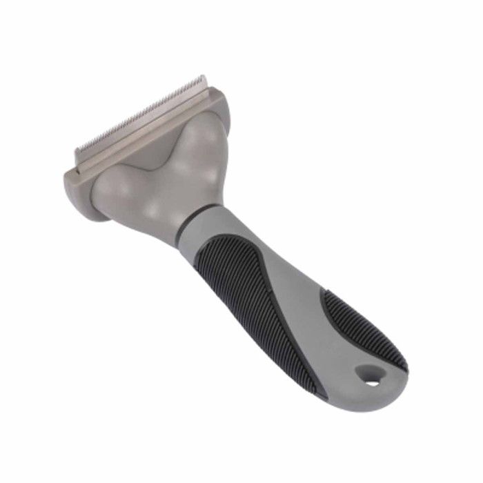 Brosse de Toilettage Spéciale Sous Poils 16cm Gris Brosse de Toilettage Spéciale Sous Poils 16cm Gris