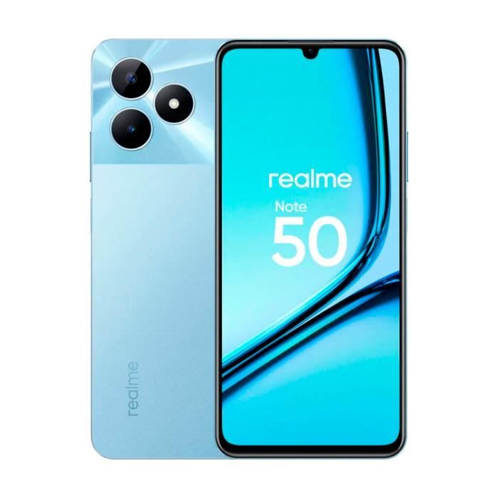Realme Note 50 3 Go/64 Go Bleu (Sky Blue) Double SIM - Cdiscount