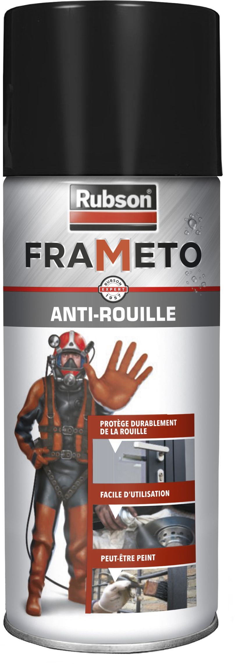 Henkel Spray anti-rouille - RUBSON - Frameto - 400 ml - vue 1