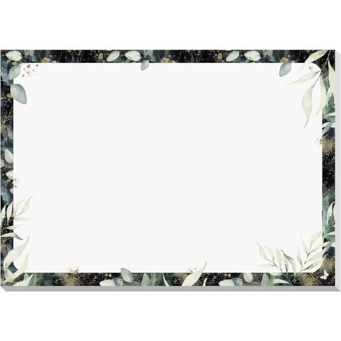 Sous-main en papier - SIGEL - Jolie Glamorous Leaves - A3 - Multicolore ...