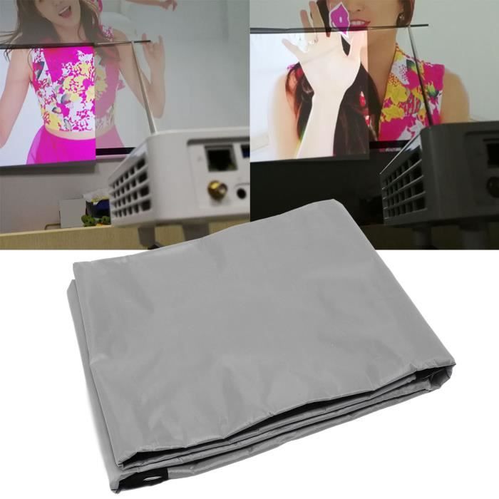 Écran De Projection Portable 40 à 100 Pouces 16:9 4K HD - Toile Sans Plis Pour Cinéma Maison