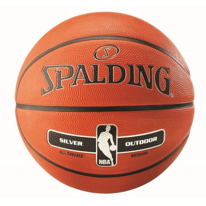 Ballon Spalding NBA Silver Outdoor - orange-noir - Taille 6 - Cdiscount  Sport