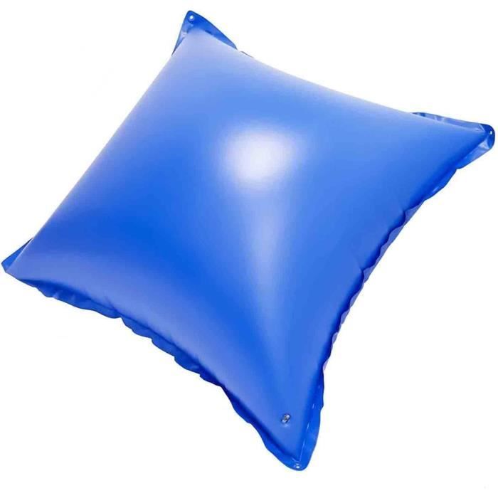 Tillvex® Coussin De Piscine Pour L'hiver XXL 120 X 120 Cm | Coussin D'air Avec Kit De Réparation - Coussin D'hiver Avec Valve De Sécurité - Double Couture