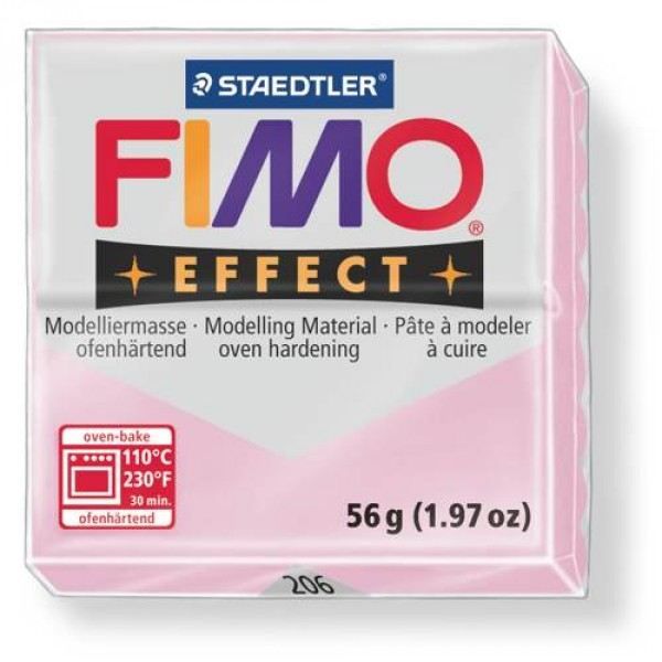 Fimo effect rose quartz 206, 56g