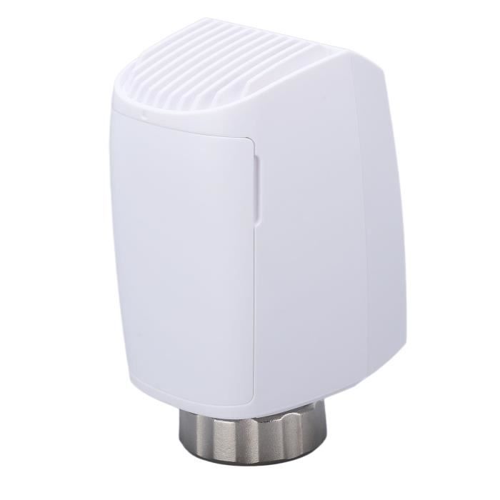 Thermostat Intelligent Radiateur Température Contrôlable Sans Fil ABS
