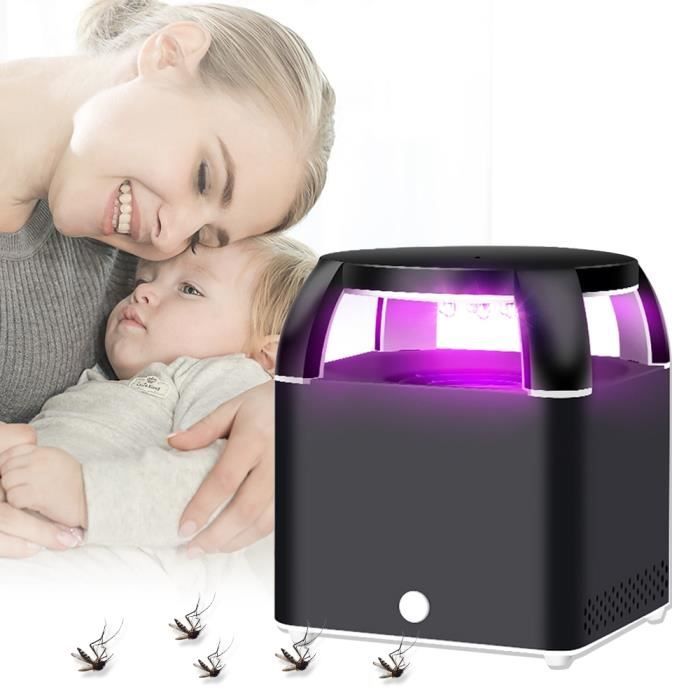6 Pièges à Mouches Électroniques UV - Tueur Insectes Intérieur - Zapper Volants - Pour Maison Et Cuisine