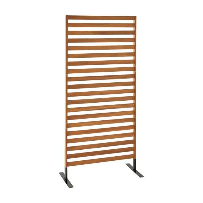 Paravent intérieur/extérieur bois dacacia 80cm PARADA 80CM
