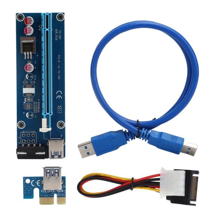 Adaptateur Carte Graphique PCI-E 16x – Pour ThinkCentre Tiny M720Q/M910X – 4 Ports NIC, Compatible P1000/P620 - 11