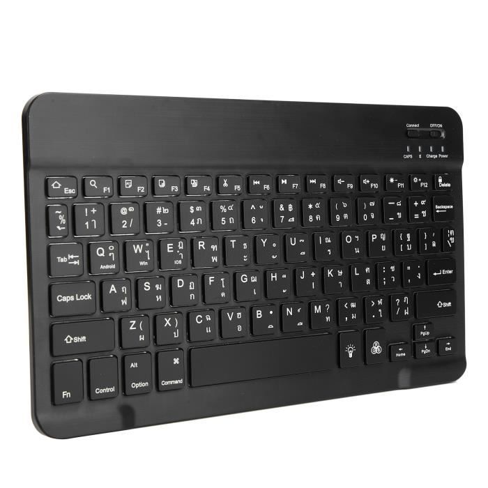 Clavier Bluetooth Sans Fil - Rétro-éclairé (backlit) - Langue AZERTY Français - Occasion Bon état